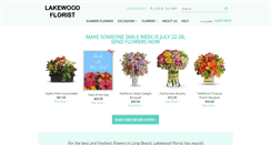 Desktop Screenshot of lakewoodflorist.org